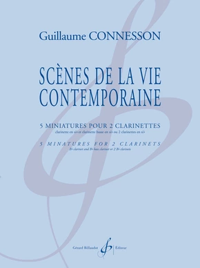 Scènes de la vie contemporaine 5 miniatures pour 2 clarinettes